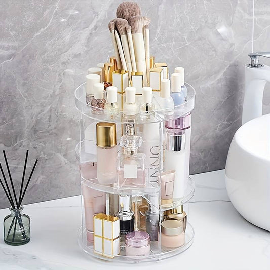 Organisateur De Maquillage Rotatif À 360 Degrés