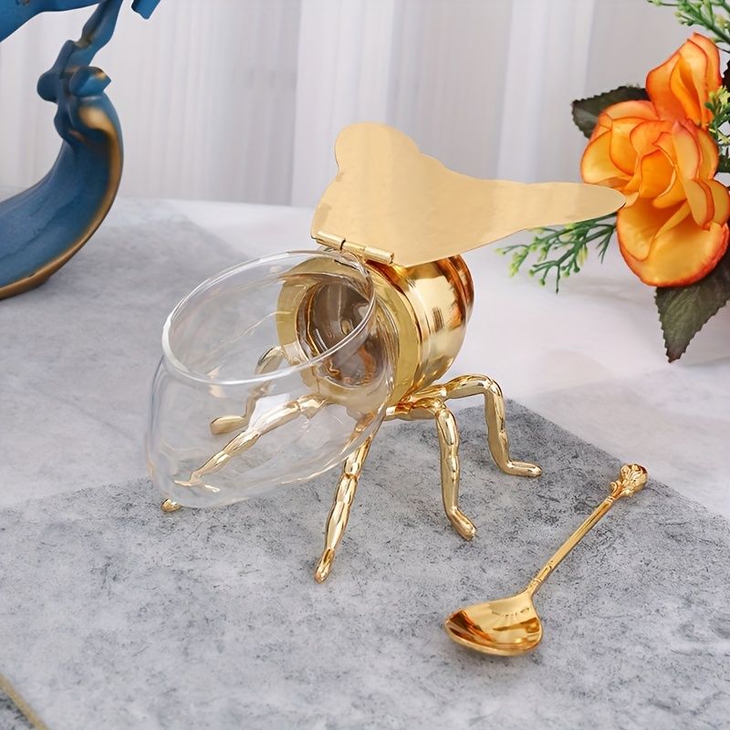 Distributeur à Miel en Forme d’Abeille