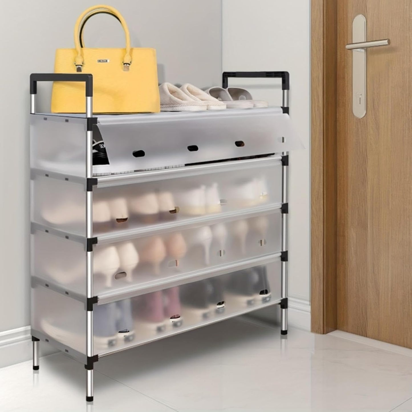 Organisateur de Chaussures Multicouche Anti-Poussière