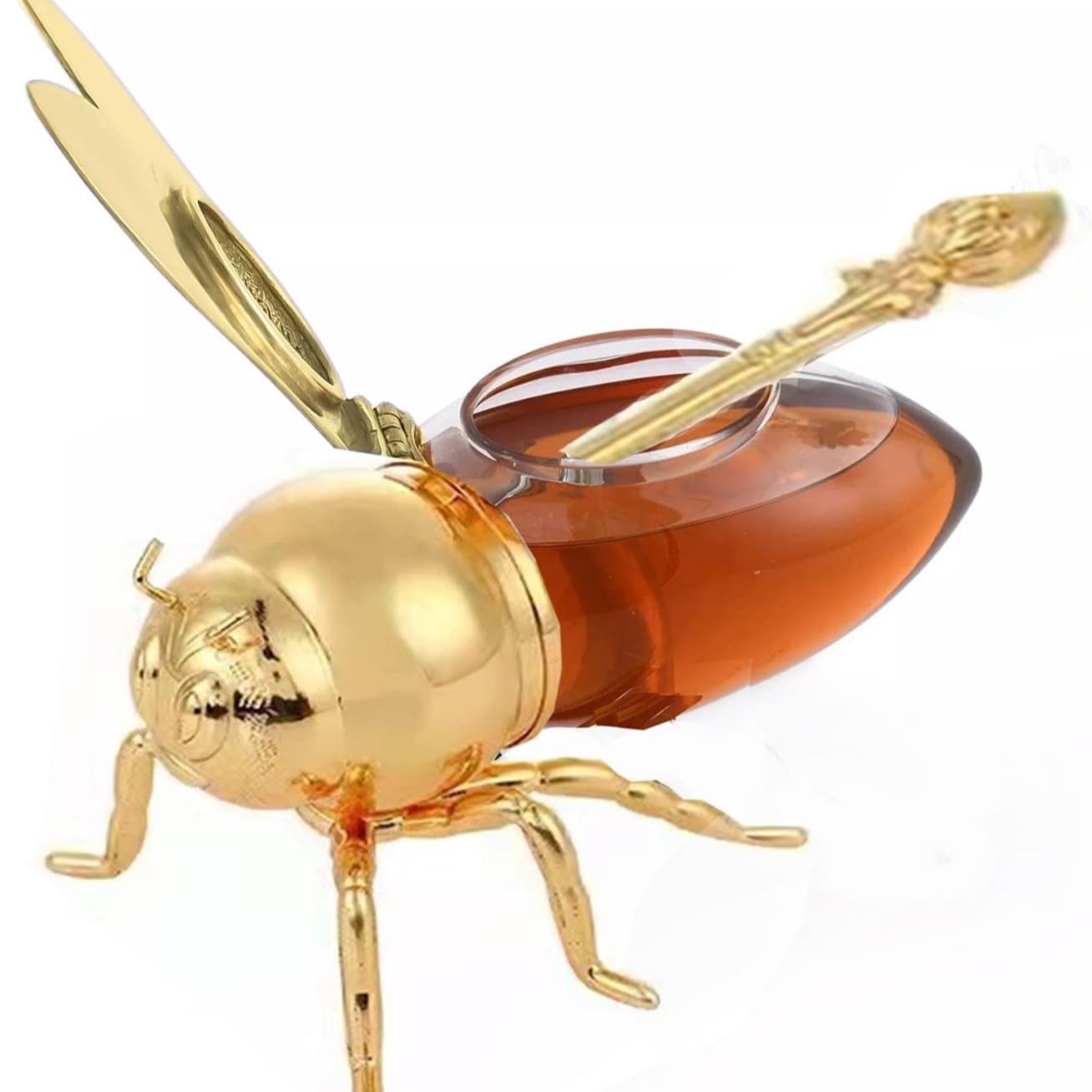 Distributeur à Miel en Forme d’Abeille