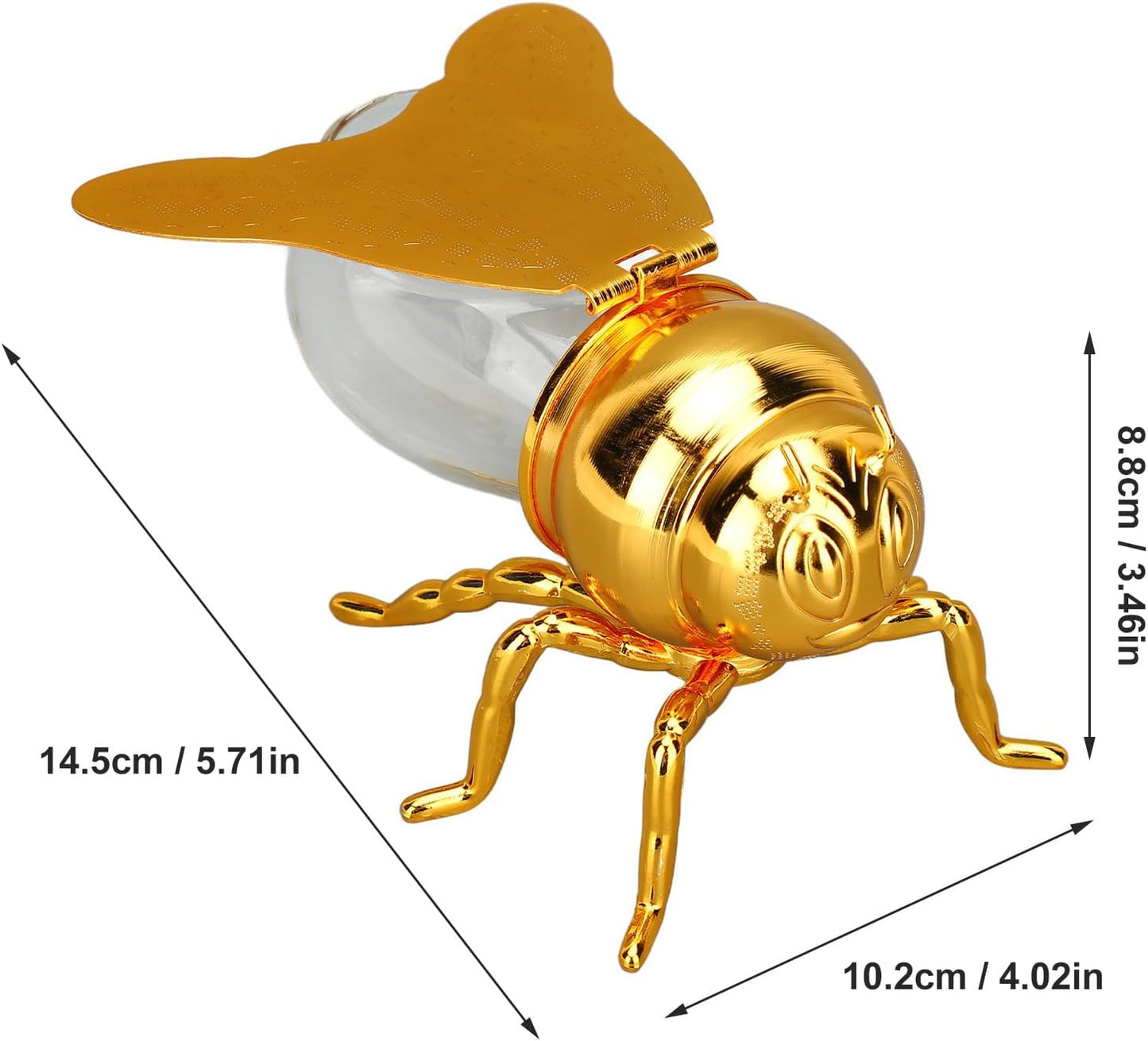 Distributeur à Miel en Forme d’Abeille
