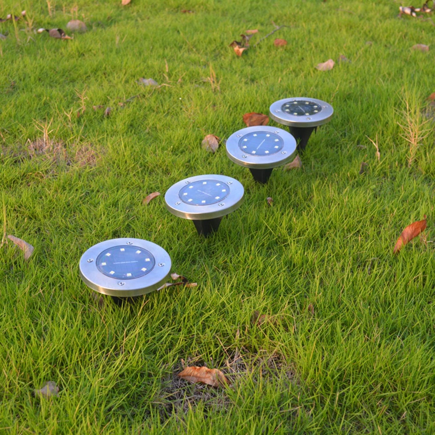 Spot Lumineux à Énergie Solaire Pour Jardin, Escaliers et Terrasses