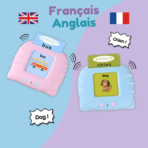 Cartes Parlantes Éducatives Bilingues Français et Anglais