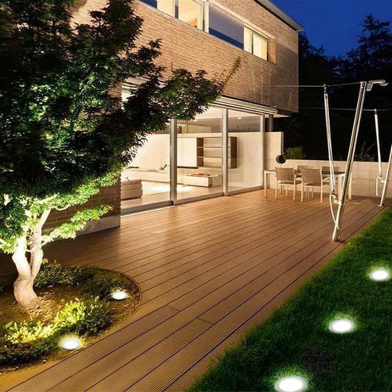 Spot Lumineux à Énergie Solaire Pour Jardin, Escaliers et Terrasses