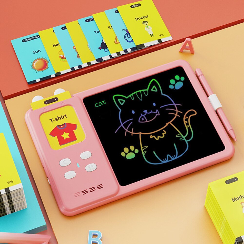 Tablette Ardoise Electronique Parlant Pour Enfant (Arabe-Anglais)