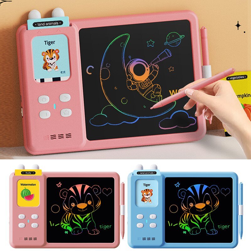 Tablette Ardoise Electronique Parlant Pour Enfant (Arabe-Anglais)