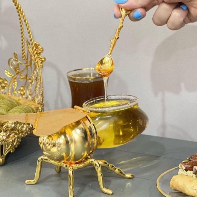 Distributeur à Miel en Forme d’Abeille