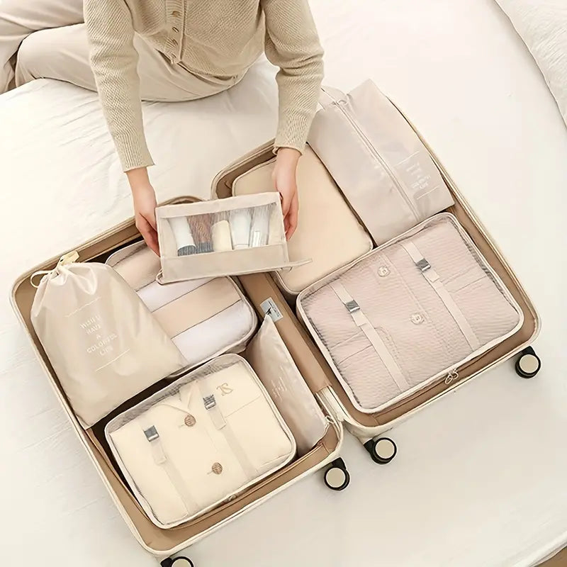 Pack de 8 Organisateurs de Valise