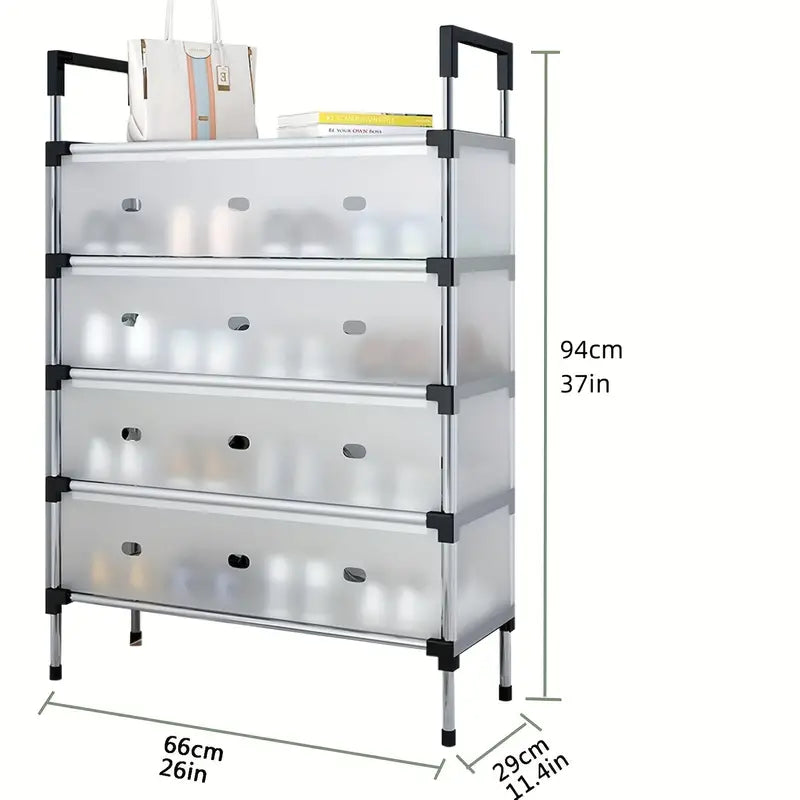 Organisateur de Chaussures Multicouche Anti-Poussière