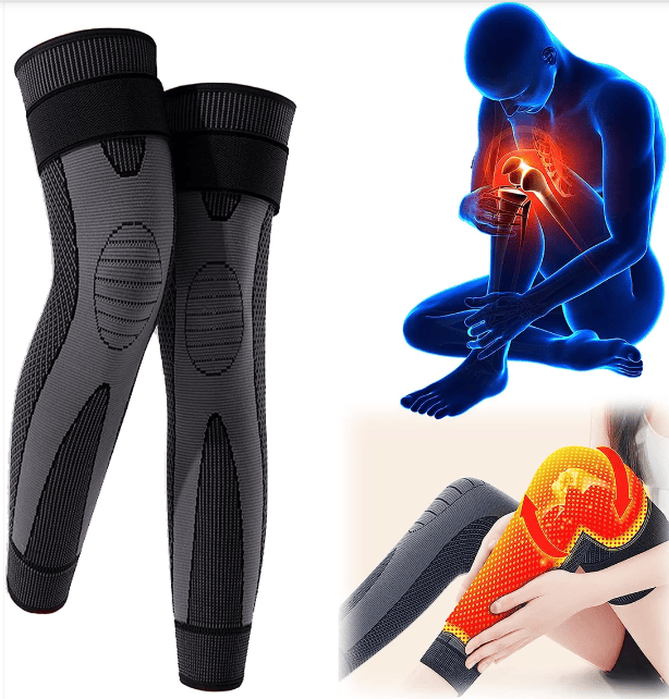 2 Genouillères de sport (soulagement de la douleur)