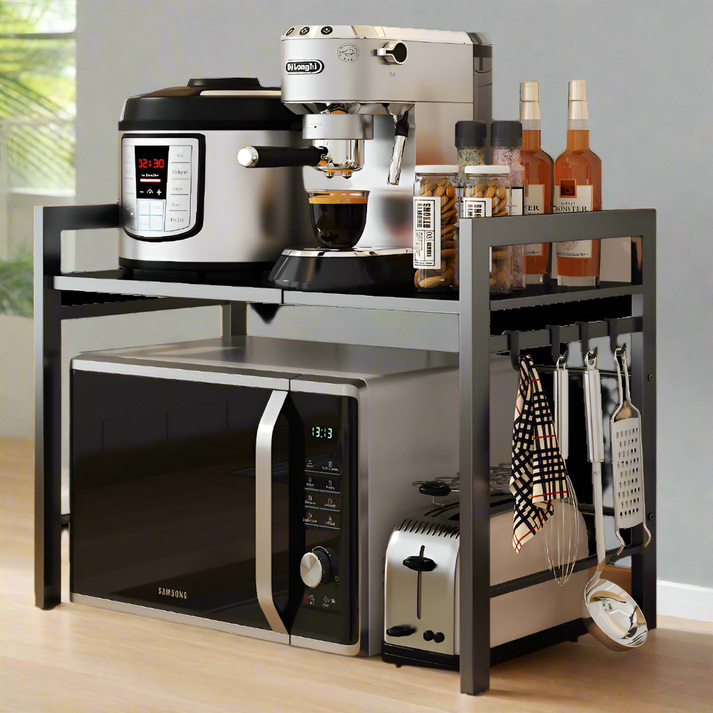 Support pour Micro-ondes Réglable – Économiseur d'Espace