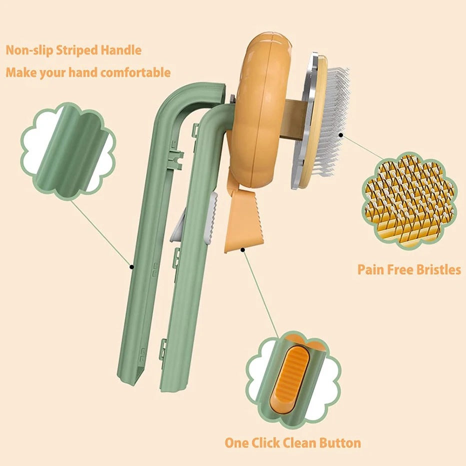 Brosse de nettoyage pour poils d'animaux