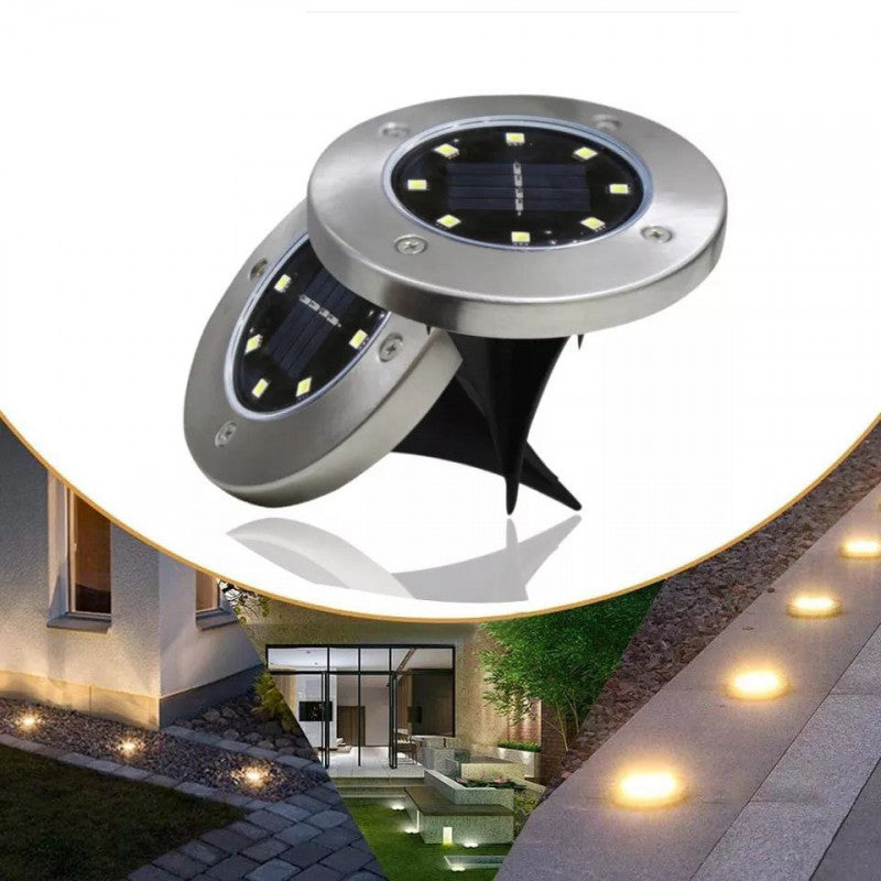 Spot Lumineux à Énergie Solaire Pour Jardin, Escaliers et Terrasses