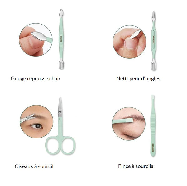 Set de manucure Professionnel (16 pièces )