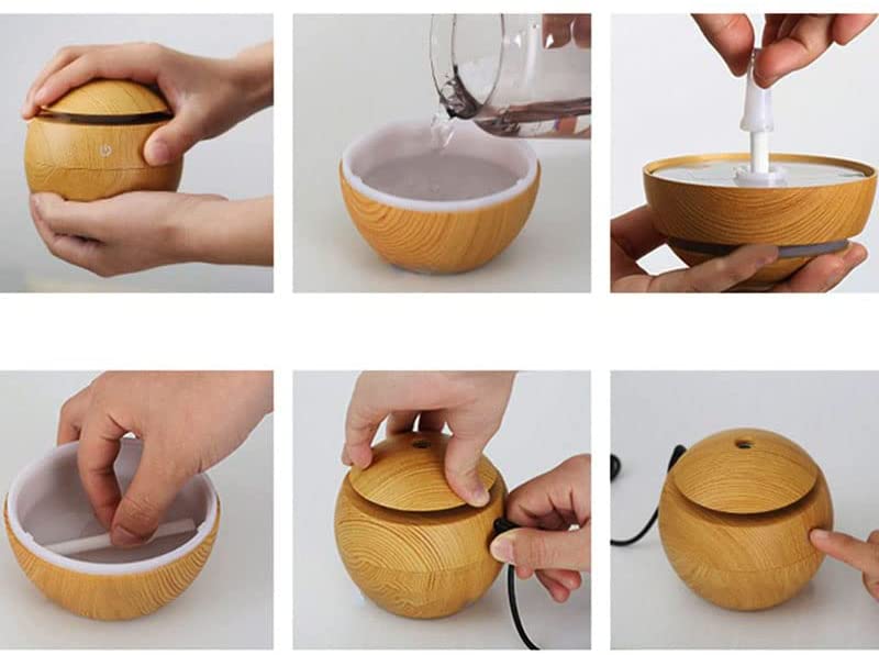 Diffuseur d'huile Essentielle en bois