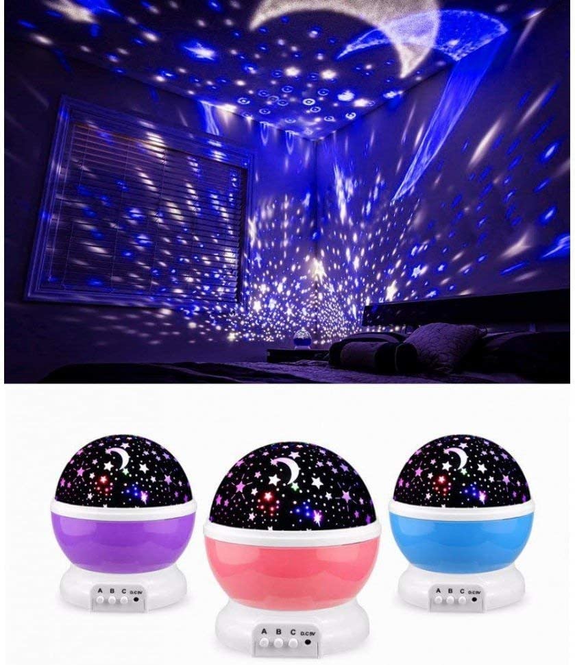 Projecteur D'étoiles : Veilleuse Ciel Lampe LED Rotative