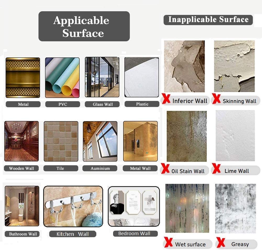 Nano ruban adhésif Double face Transparent