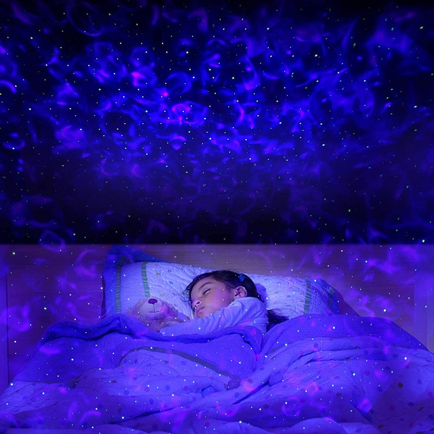 Projecteur étoilé avec haut-parleurs Bluetooth intégré