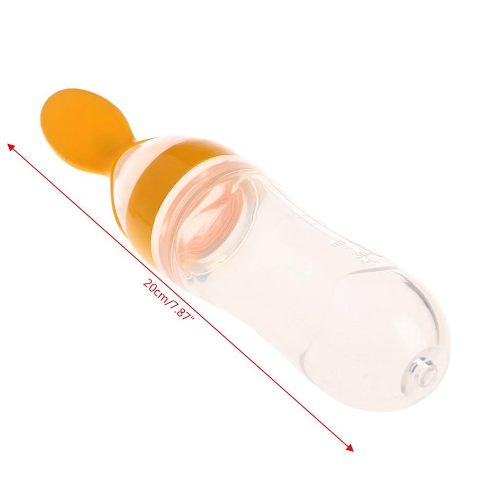 Biberon à Cuillère en Silicone pour Bébé