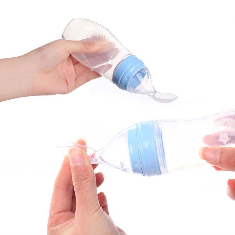 Biberon à Cuillère en Silicone pour Bébé