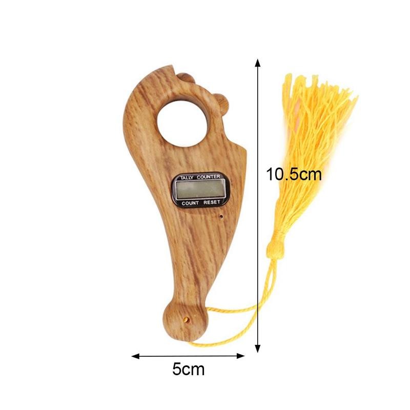 Compteur de perles numérique rotatif pour prière islamique Tasbih