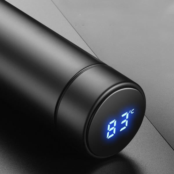 Thermos numérique intelligent en acier inoxydable