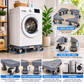 Support Universel Réglable pour Lave-Linge & Réfrigérateur – Facile à Déplacer & Nettoyer