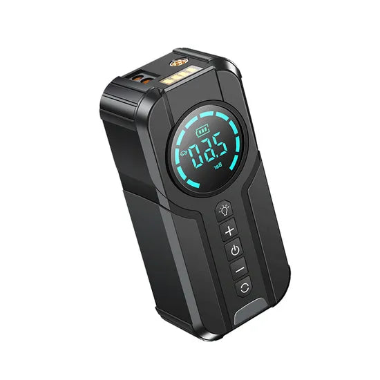Démarreur de Voiture 4-en-1 avec Compresseur & Power Bank