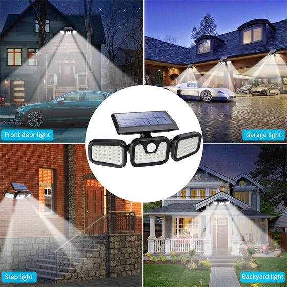 Applique Murale LED Étanche Multi-Angles pour Extérieur