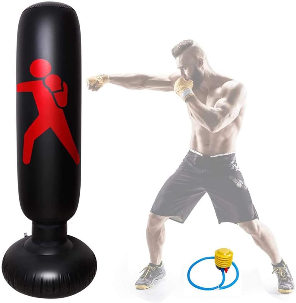 Sac de Frappe Gonflable Résistant – Pour Toute La Famille