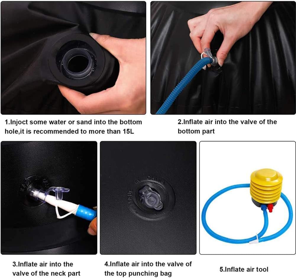 Sac de Frappe Gonflable Résistant – Pour Toute La Famille