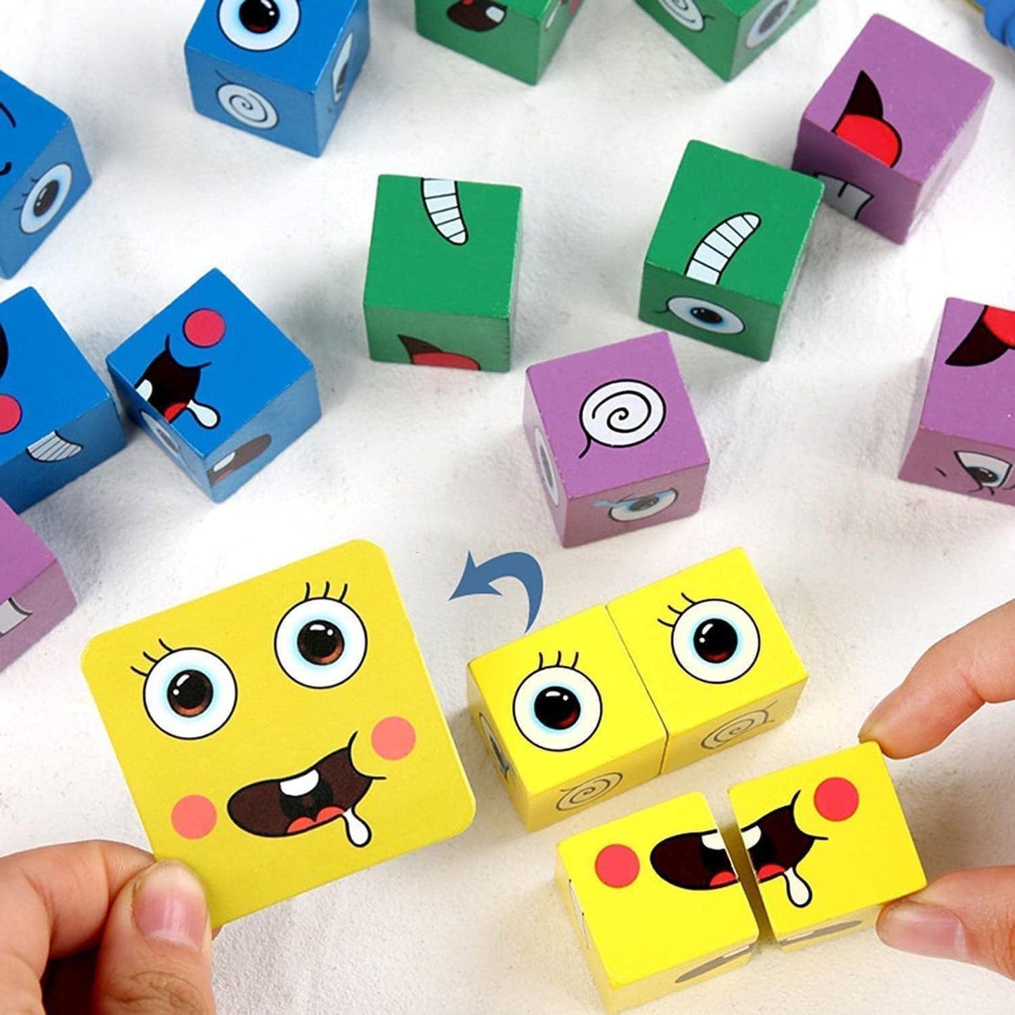 Mimic’Faces™ – Le Jeu Intelligent pour Enfants et Parents (Sans Écrans)