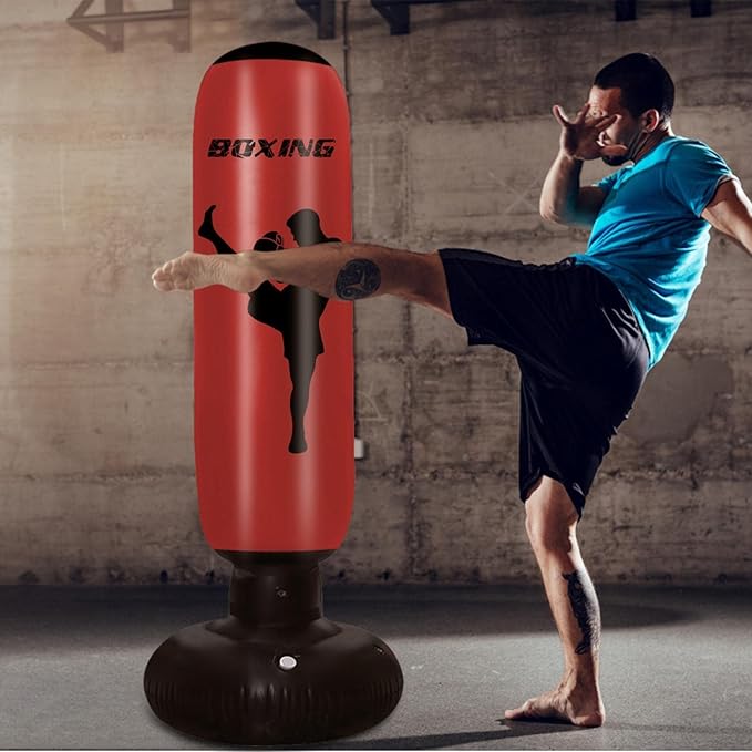 Sac de Frappe Gonflable Résistant – Pour Toute La Famille