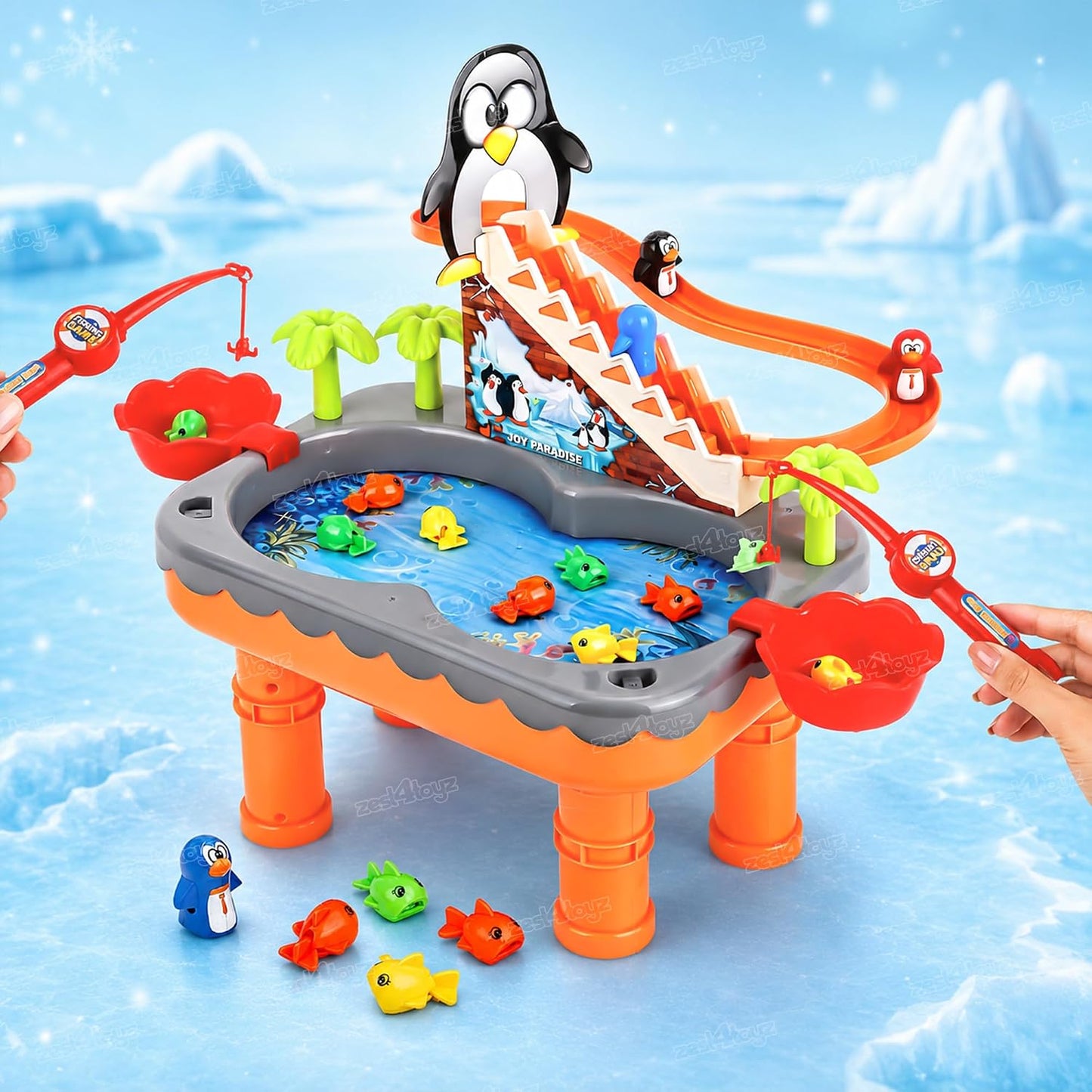 Jeu de Pêche Magnétique Pingouin