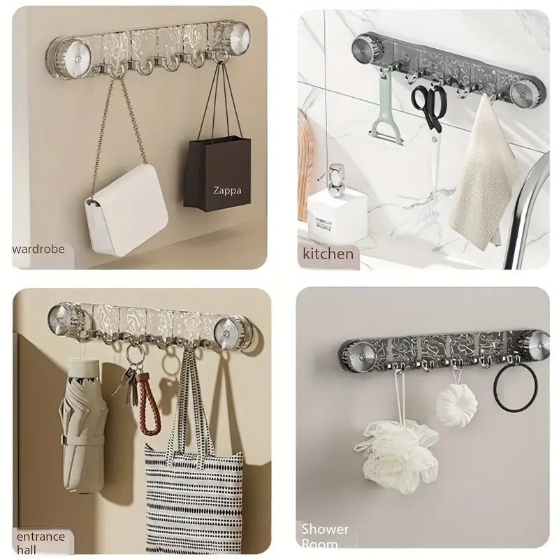 Crochets Rotatifs à Ventouse – Pratiques et Design