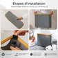 Organisateur de Papier Toilette avec Couvercle en Bambou – Design Élégant et Compact