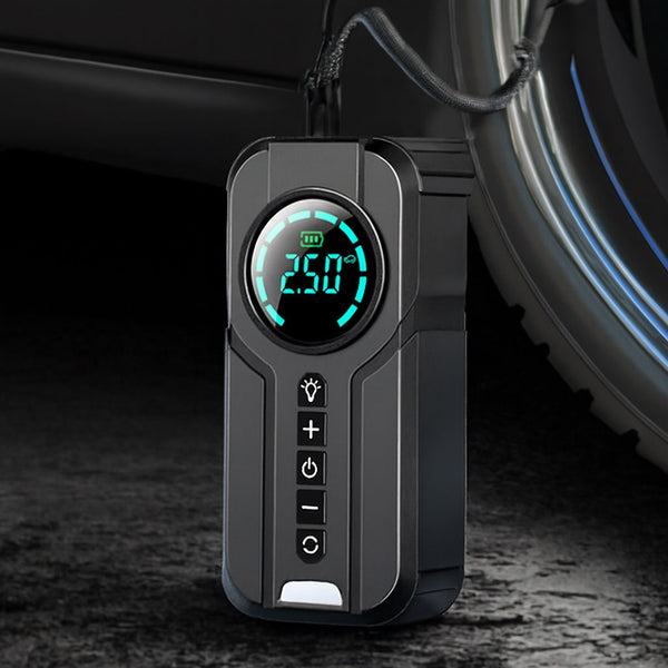 Démarreur de Voiture 4-en-1 avec Compresseur & Power Bank