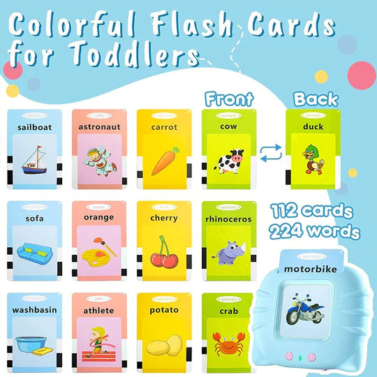 Cartes Flash Parlantes Pour L'éducation(Arabe-Anglais)