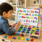 Alphabet et Nombres Magnétiques Multicolores  253 Pièces