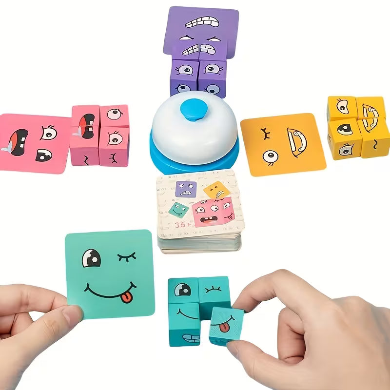 Mimic’Faces™ – Le Jeu Intelligent pour Enfants et Parents (Sans Écrans)