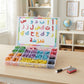 Alphabet et Nombres Magnétiques Multicolores  253 Pièces