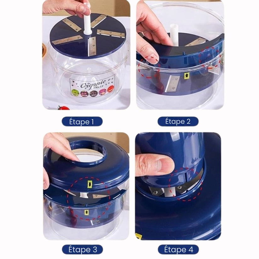 Machine électrique pour éplucher les fruits et légumes – Rechargeable USB