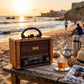 Radio Vintage Portable Bluetooth – Style Classique