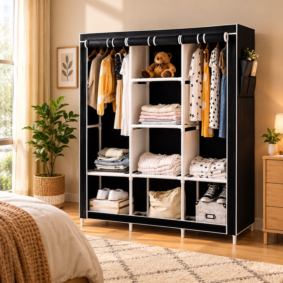 Armoire de Rangement – Pratique, Spacieuse & Élégante

 