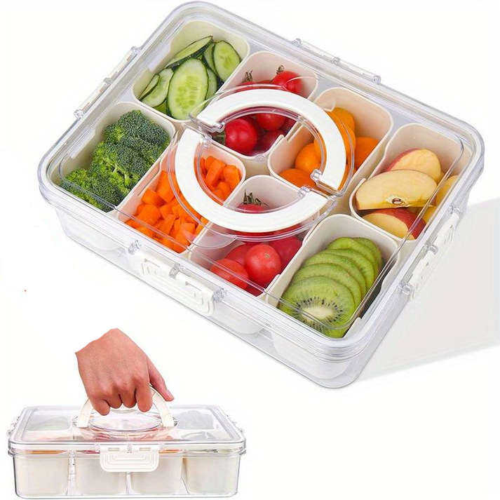 Contenant de Stockage Alimentaire avec Couvercle