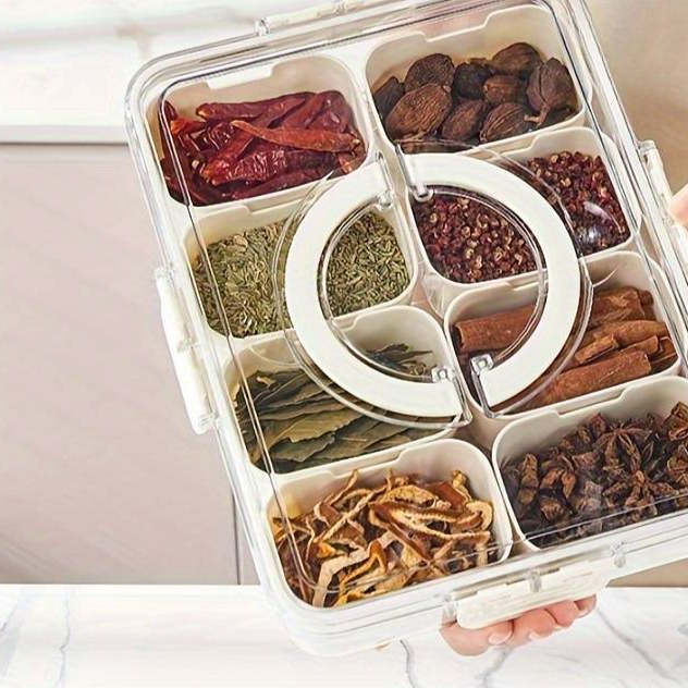 Contenant de Stockage Alimentaire avec Couvercle