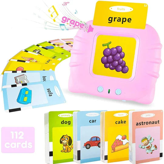 36 pièces/boîte Cartes Flash éducatives précoces, cartes de mots anglais  pour l'apprentissage préscolaire, durables et imperméables, avec boîte