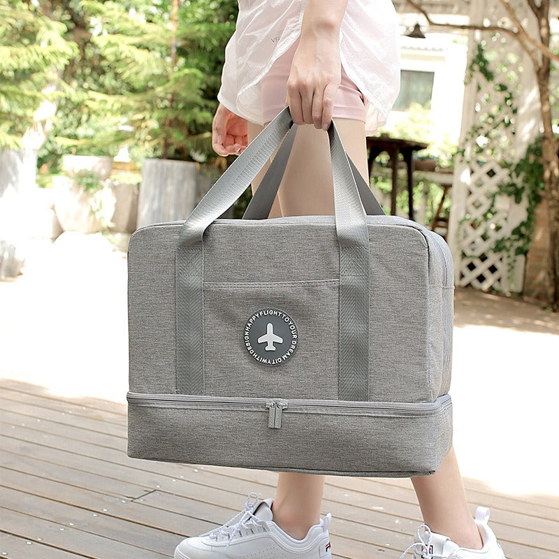 Sac À Main Multifonction Imperméable Avec Compartiment À Chaussures Pour Voyage , Sport  Et Pique-nique