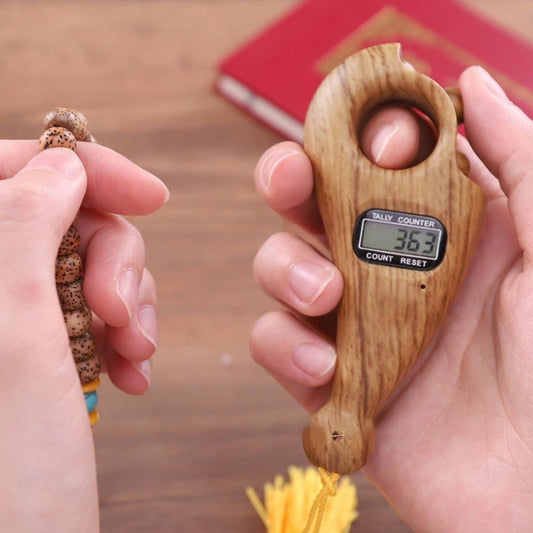 Compteur de perles numérique rotatif pour prière islamique Tasbih
