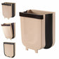 Poubelle pliable pour la porte d’armoire de cuisine
